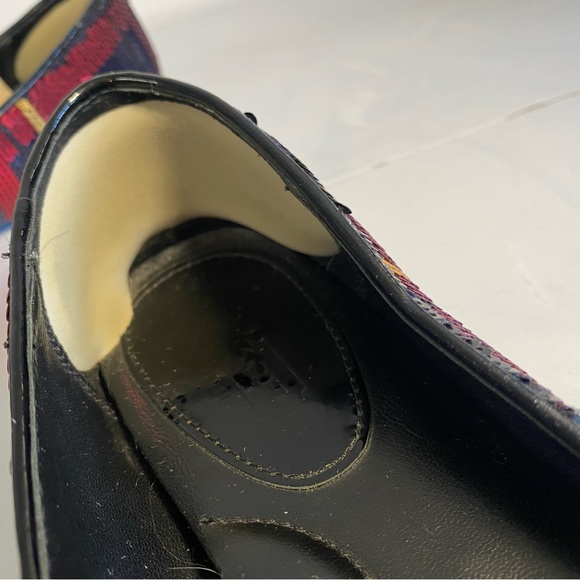 Coach Deborah Sequin Flat
Red Black or blue Gold sequins
Size 7-7.5 - Picture 8 of 16